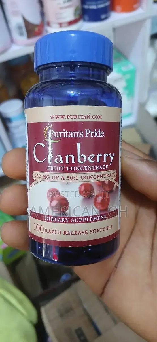 Cranberry Fruit Concentrate, 100 Softgels · Photo 1