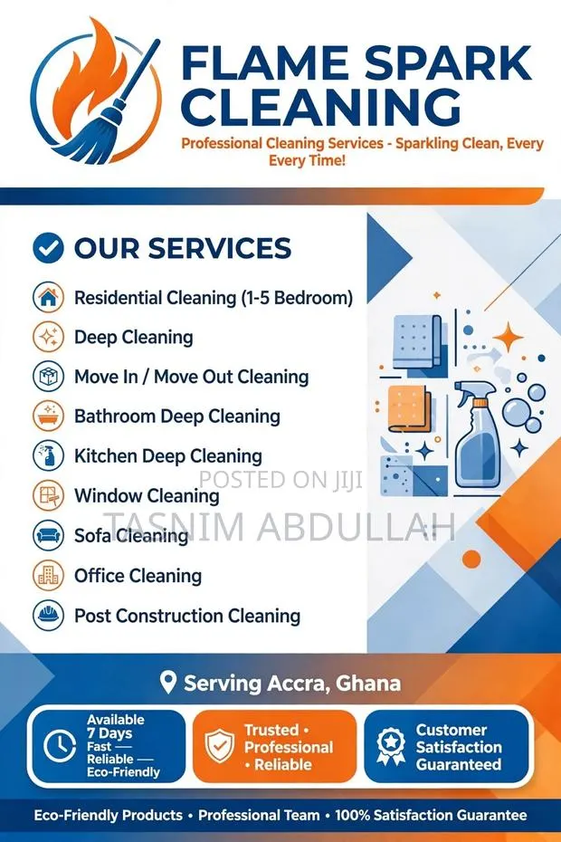 Flame Spark Cleaning Service · Photo 1