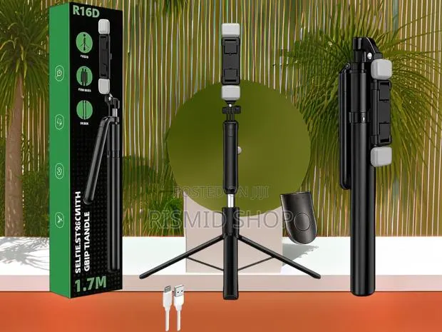 R16D Extendable Phone Selfie Stick Tripod · Photo 1