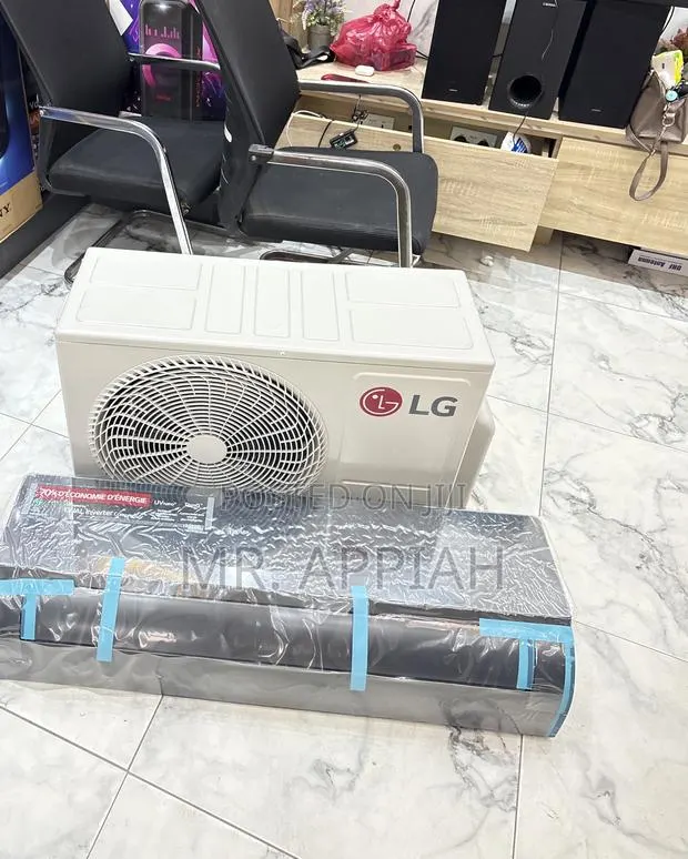 Authentic Lg 2.5hp Dual Inverter Air Conditioner(Black) · Photo 1