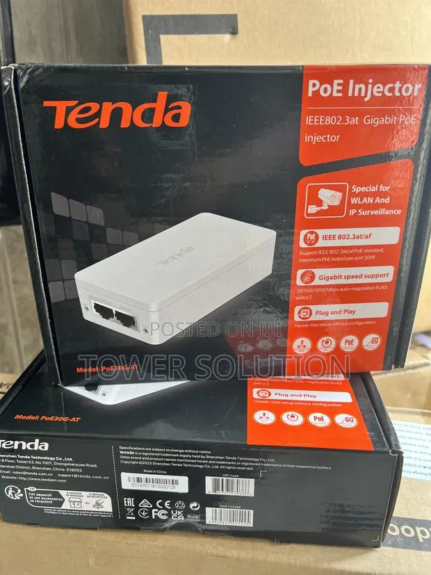 Tenda Poe Adapter Gigabit · Photo 1