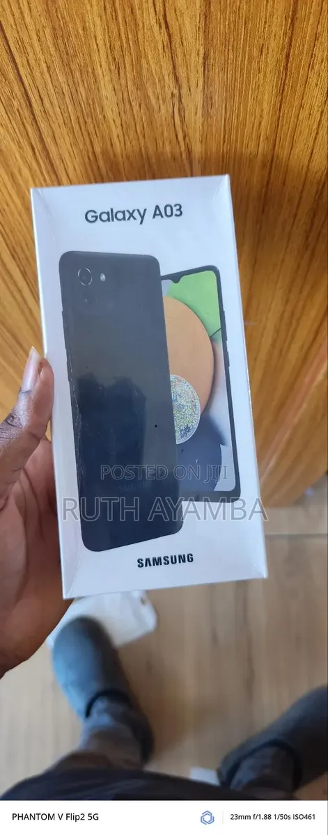 New Samsung Galaxy A03 64 GB Black · Photo 1