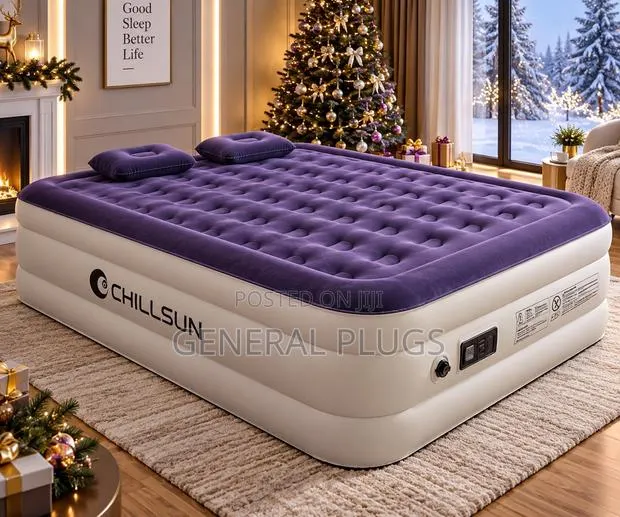 Luxury High to Notch Automatic Inbuilt Pump Double Size Air Mattress · Photo 1