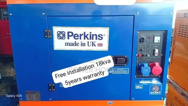 Heavy-Duty Perkins 18kva Generator – Fuel Efficient 18kva · Photo 1
