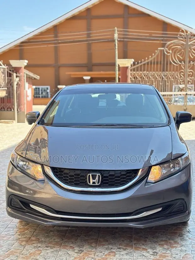 Honda Civic EX-L 4dr Sedan (1.8L 4cyl CVT) 2015 Gray · Photo 1