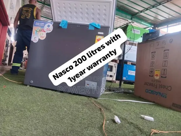 NASCO 200 Litres Chest Freezer – Excellent Cooling Spacious Storage · Photo 1