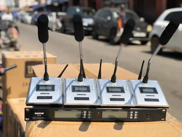 Shure Hy-04 Uhf 4in1 Gooseneck/Conference · Photo 1