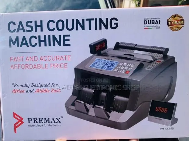 Premax Cash Counting Machine(Black) · Photo 1