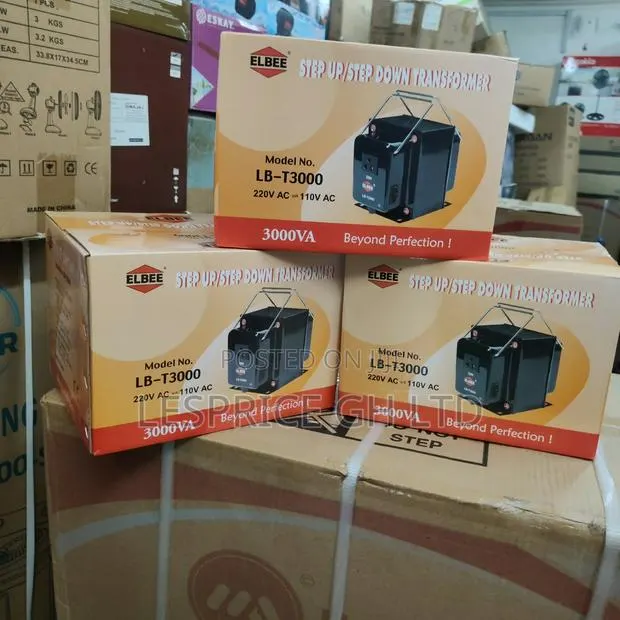 Elbee Elbee the Unsurpassed 3kw Step Up and Down Transformer to Trust · Photo 1