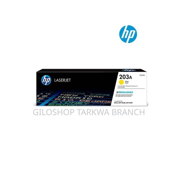 Hp 203a Cf542 Original Laserjet Toner Cartridges Yellow · Photo 1