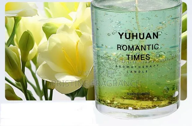 Freesia Aromatherapy Gel Candle · Photo 1