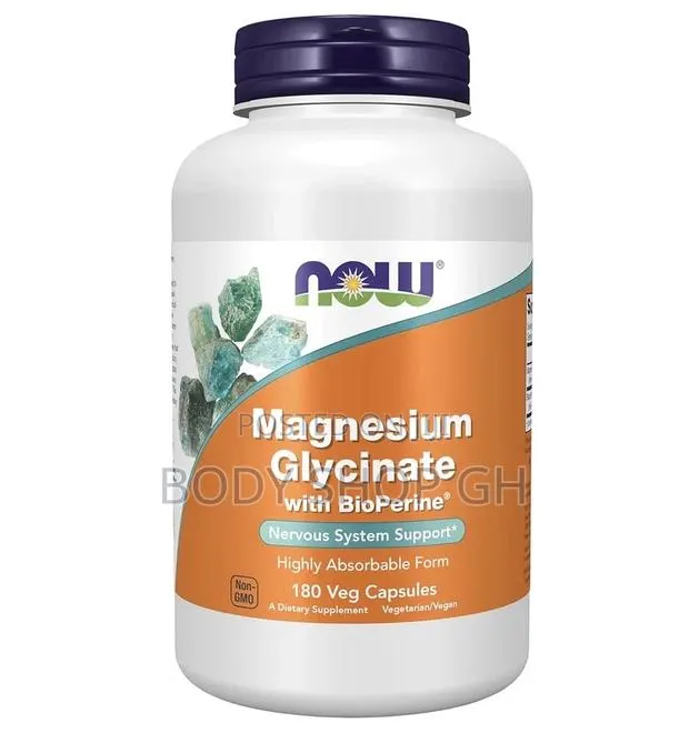 Magnesium Glycinate With Bioperine, 180 Veg Capsules · Photo 1