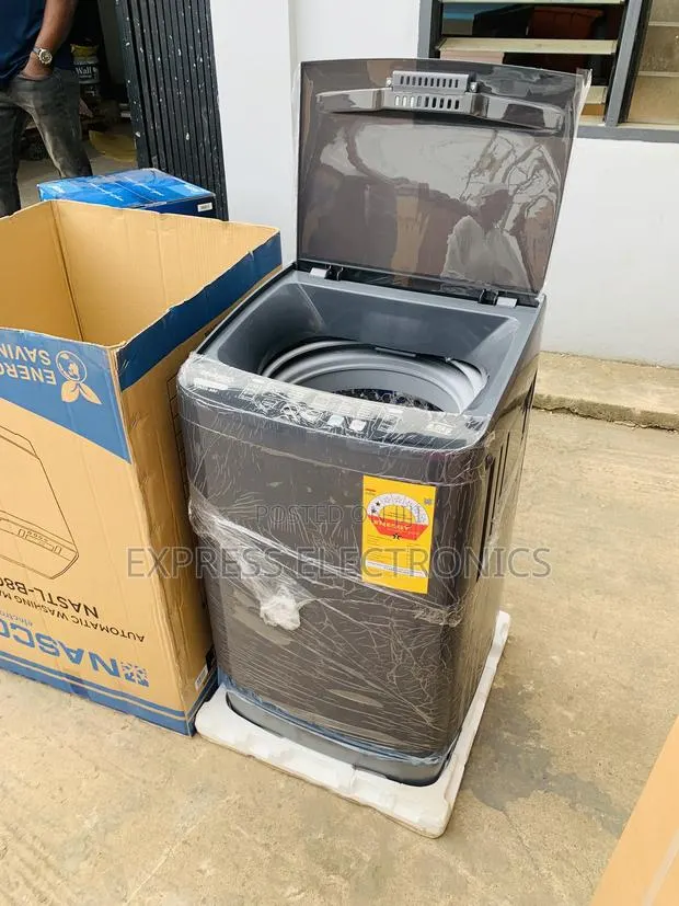 Nasco 8kg Top Load Full Auto Washing Machine W/ [NASTL-B80] · Photo 1