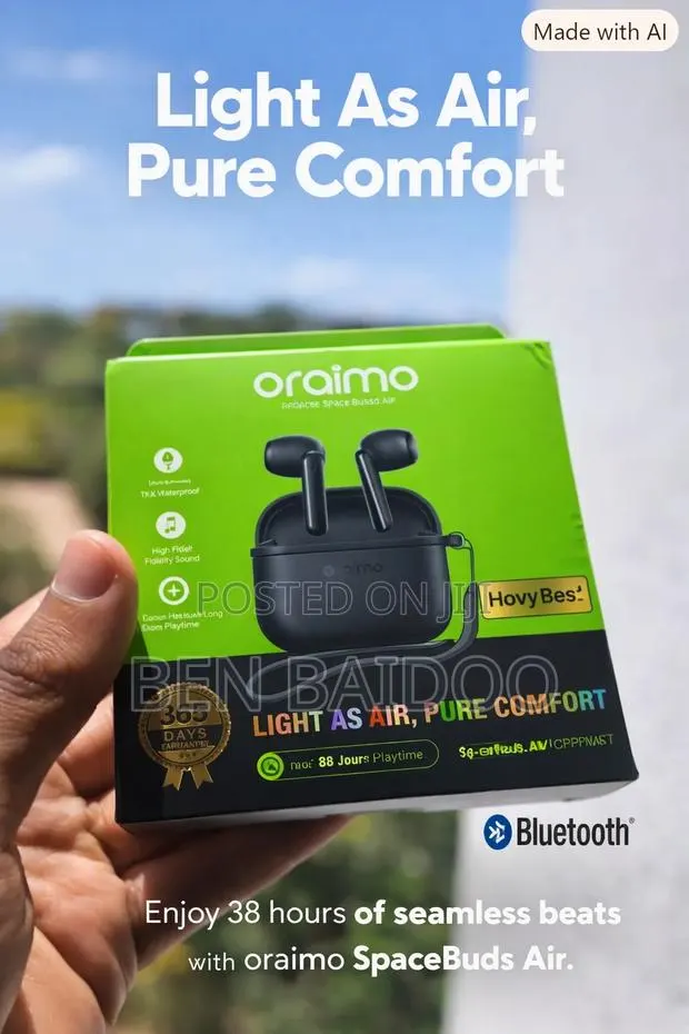 Oraimo Spacebuds Air+ (High Fidelity) · Photo 1