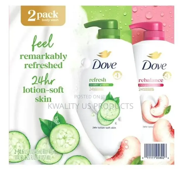 Dove Refresh and Rebalance Body Wash - 2 Pack · Photo 1