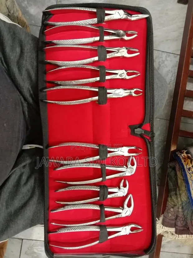 Dental Extraction Forceps Elevators Kit Stainless Steel · Photo 1