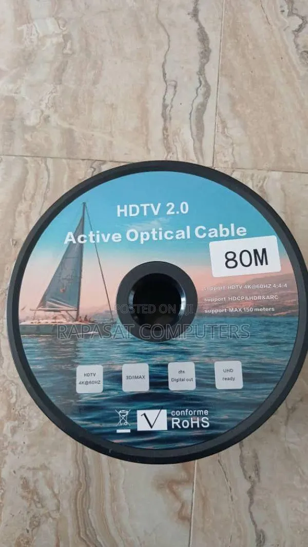 Fiber Optic Hdmi Cable 80 Meters · Photo 1