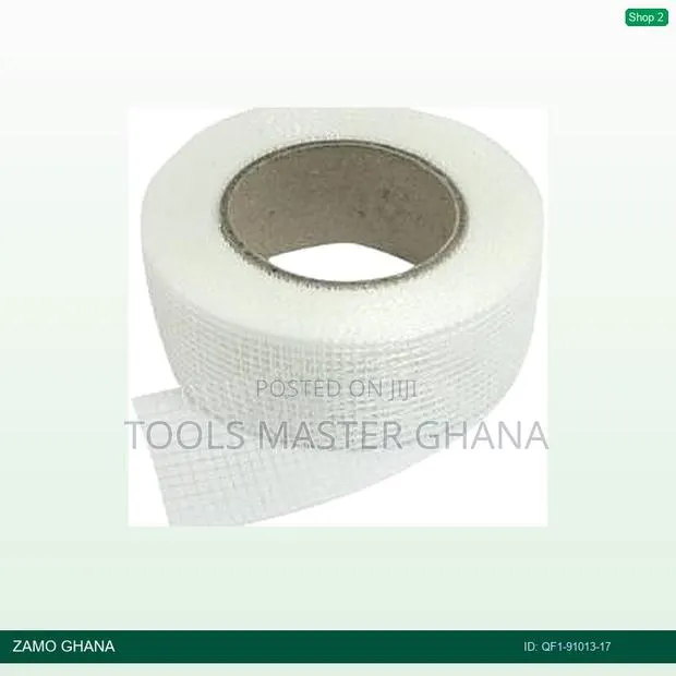 Fiberglass Gypsum Mesh Tape 5cmx90m H331702 - Qf1-91013-17 · Photo 1