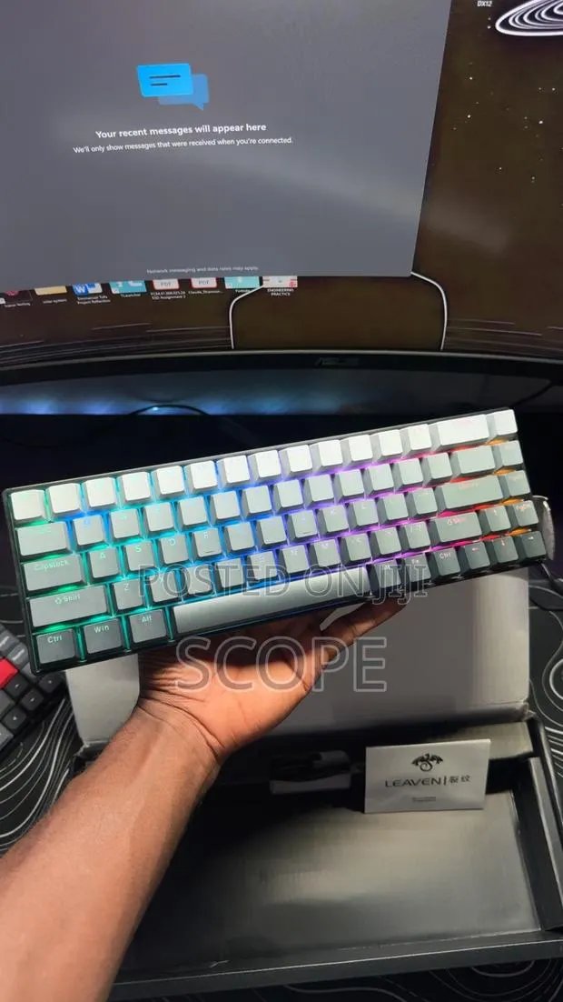 Leaven Wireless RGB Mechanical Gaming Keyboard · Photo 1