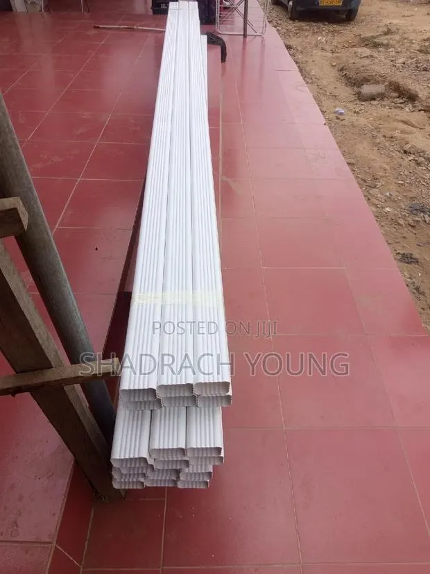 White Rain Gutters Down Pipes 3 Inch X 13 Ft for Sale · Photo 1