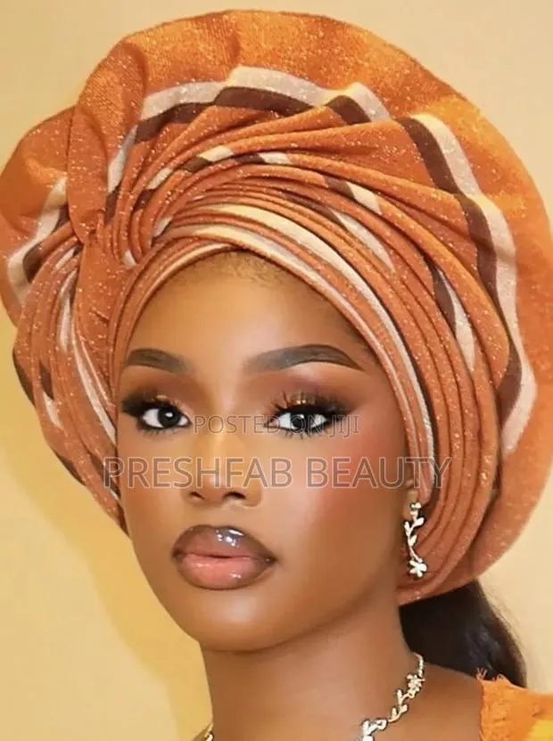 Auto Gele Ready to Wear Headgear for Weddings · Photo 1