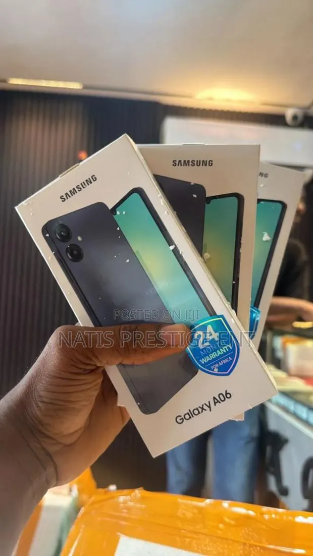 New Samsung Galaxy A06 128 GB Black · Photo 1