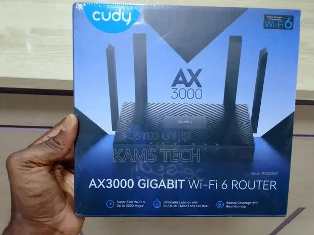 CUDY (WR3000) AX3000 Gigabyte Wi-Fi 6 Router · Photo 1