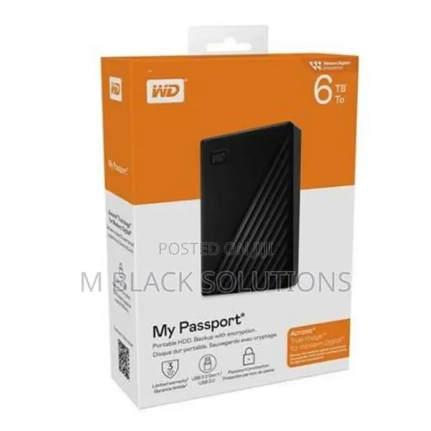 Wd 6tb My Passport External Portable Hard Drive · Photo 1