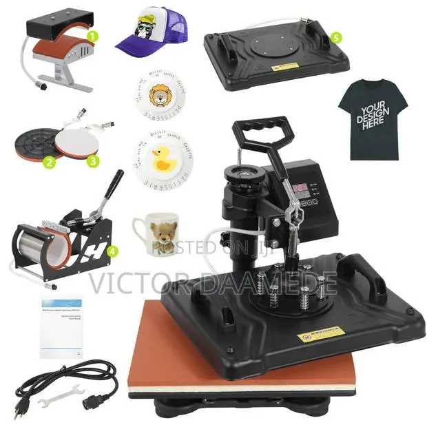 5 in 1 Heatpress Machine · Photo 1