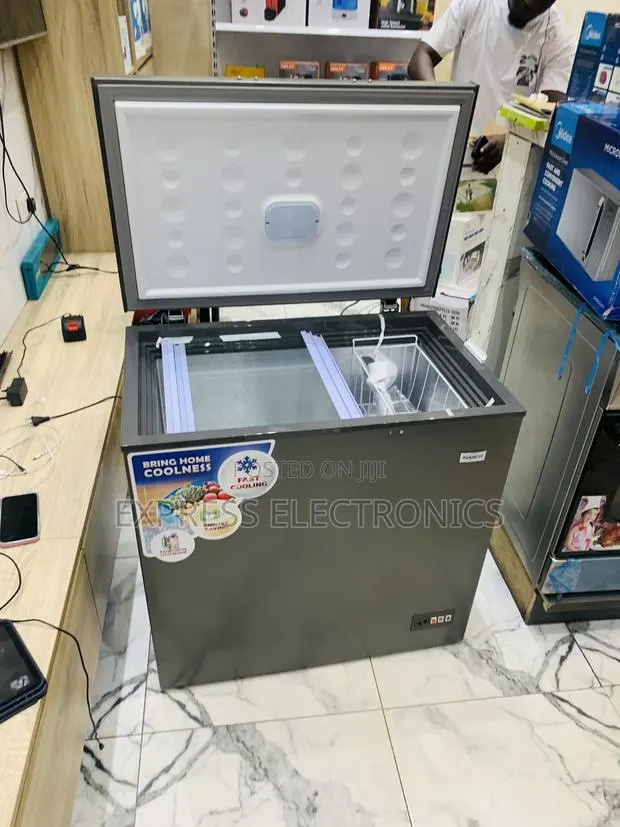 Best Buy for Less Chest Single Door Grey 195l Nas- · Photo 1