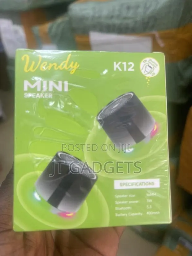 Wendy Mini Bluetooth Speaker Wendy Mini Bluetooth Speaker · Photo 2