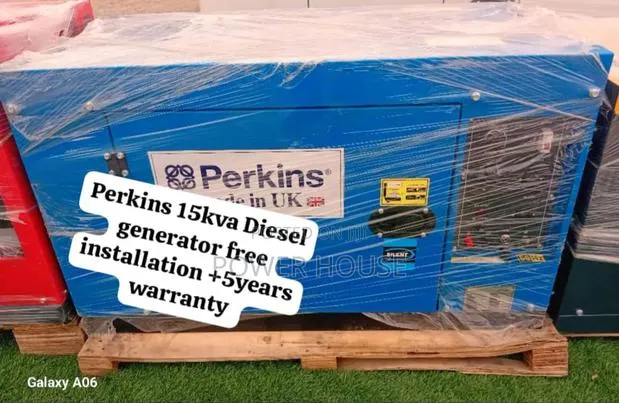 Electric Power Perkins Diesel Generator 15kva Silent · Photo 1