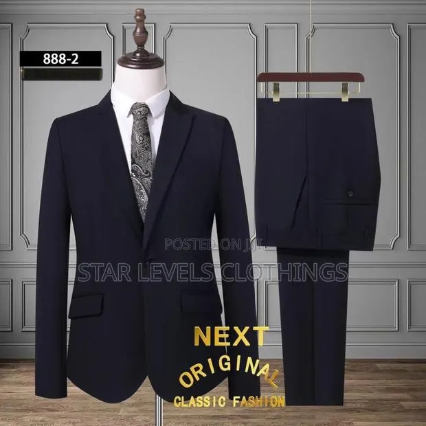 Original Next Suits Available for Men in Black and Blue Black · Photo 1