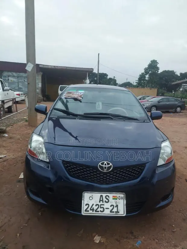 Toyota Yaris 2008 Blue