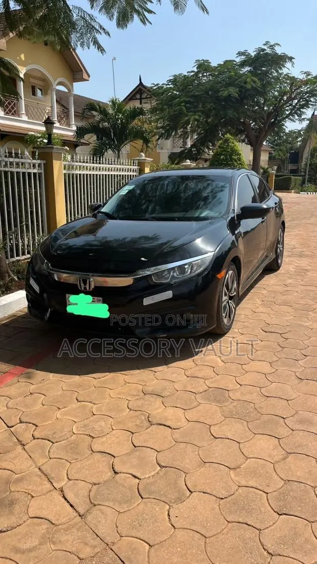 Honda Civic 2017 Black · Photo 1