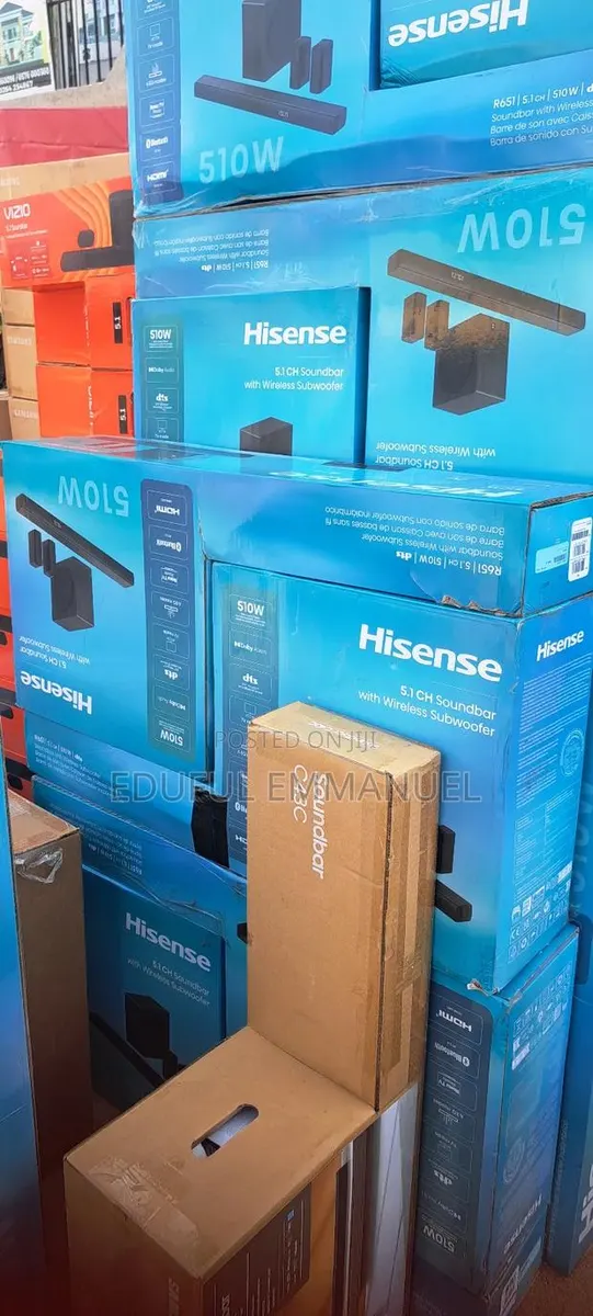 Hisense 5.1ch Soundbar From America Bluetooth Usb Watts · Photo 1