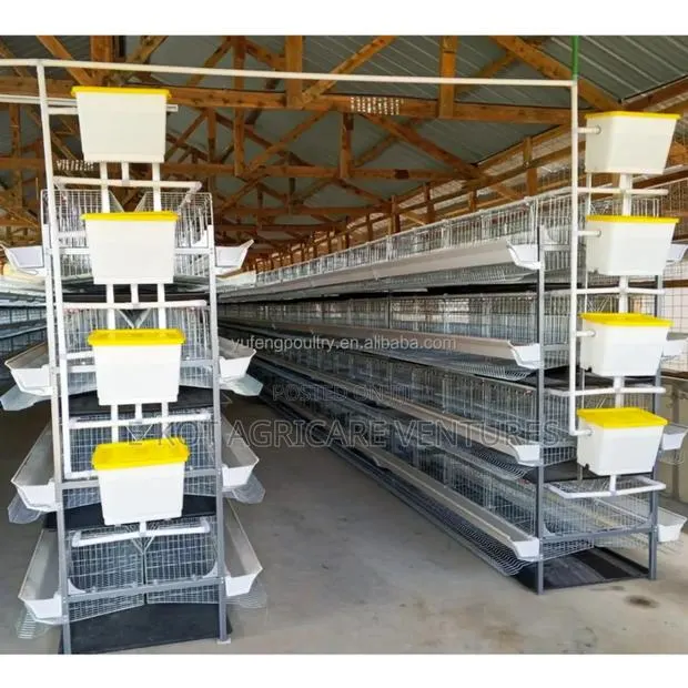Chicken Cage H-Type 4-Tier · Photo 1