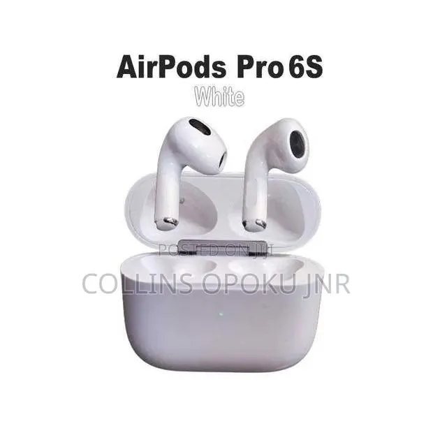Air Pro 6s HIFI Stereo Wireless Bluetooth Headsets - White · Photo 1