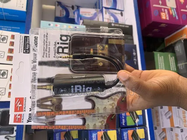 Irig Plug Your Guitar Into Your iPhone/iPod/iPad and Effects Sound! · Photo 1