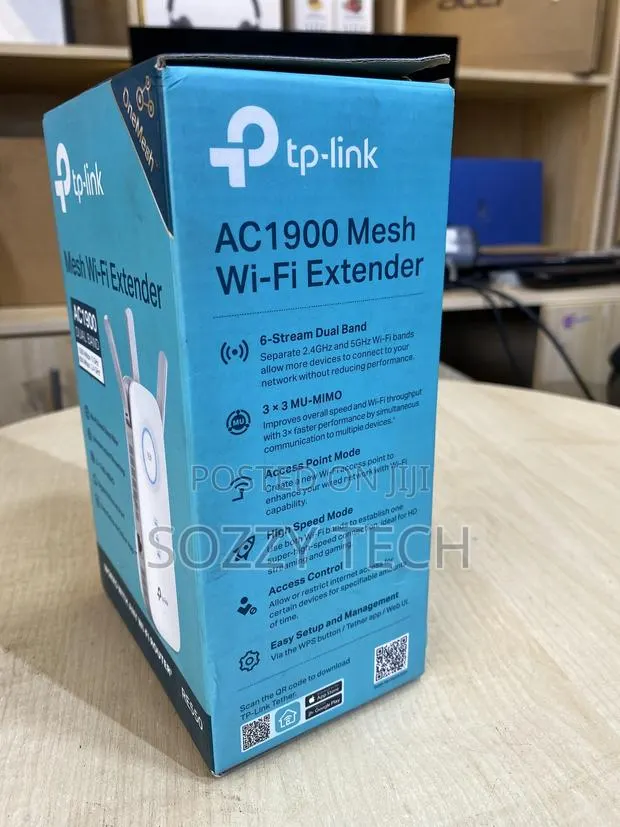 TP-Link AC1750 WiFi Extender (RE450), Up to 1750Mbps · Photo 1