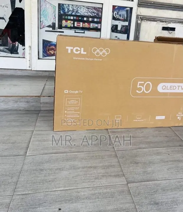 Quality TCL 50 Inch Qled Smart GoogleTelevision(Black) · Photo 1