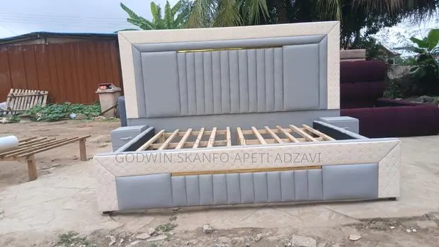 King Size Bed Frame and Side Drawer Available · Photo 1