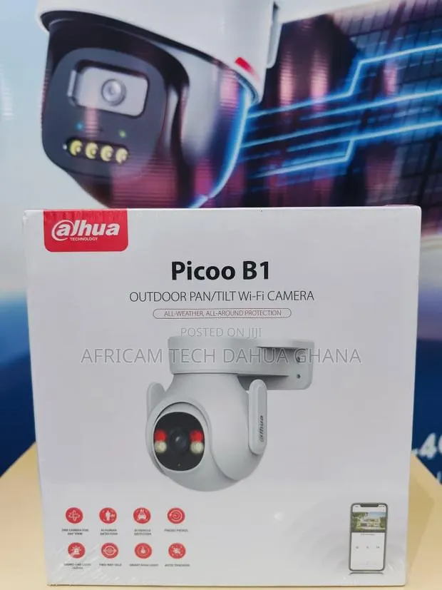 Dauha 5MP Outdoor Fixed-Focal Wi-Fi Pan Tilt Network Camera · Photo 1