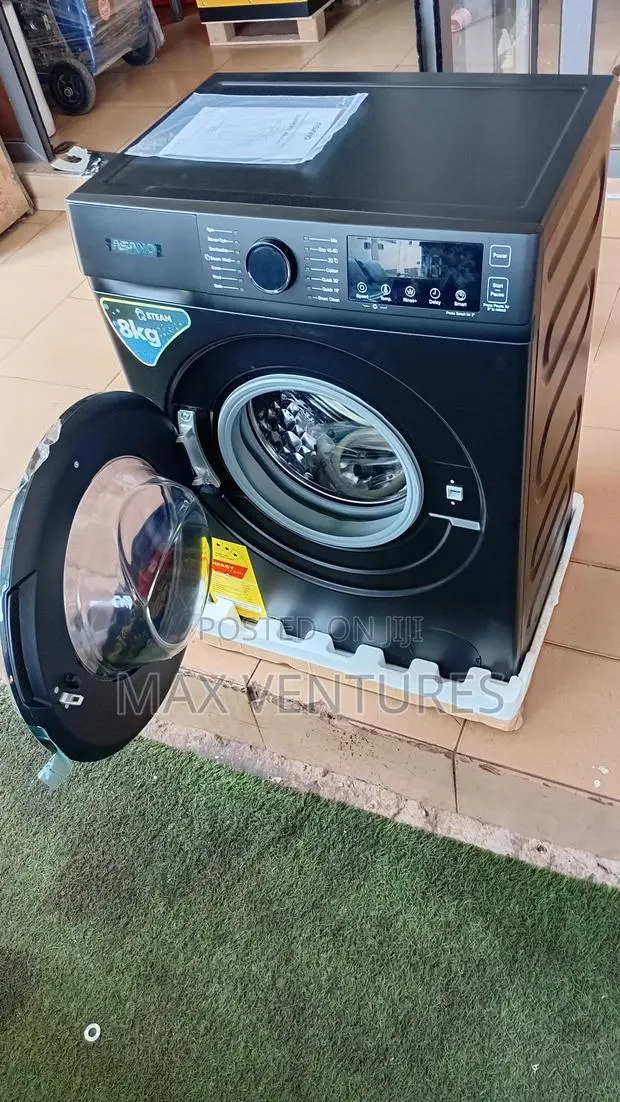 8kg Asano Washing Machine – Front Load Asano Washer 8kg Clean · Photo 1