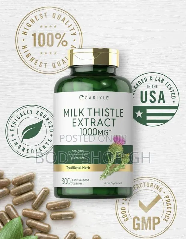 Carlyle Milk Thistle | 300 Capsules | - Healthy Liver Formula · Photo 1