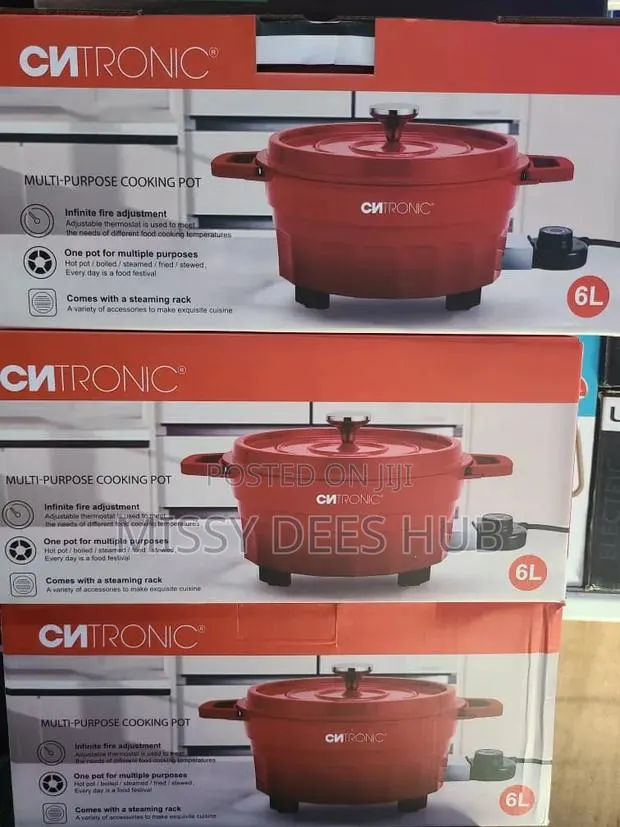 6l Cast Iron-Like Electric Cooking Pot · Photo 1