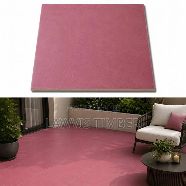 40x40cm Rose Pink Floor Tiles · Photo 1