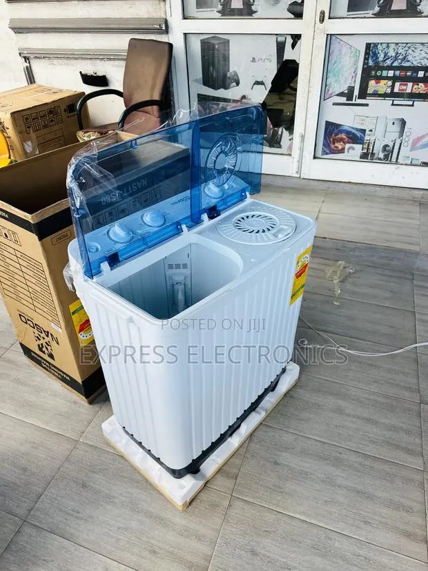 Wash and Spin Function Nasco 10kg Topload Twintu. · Photo 1