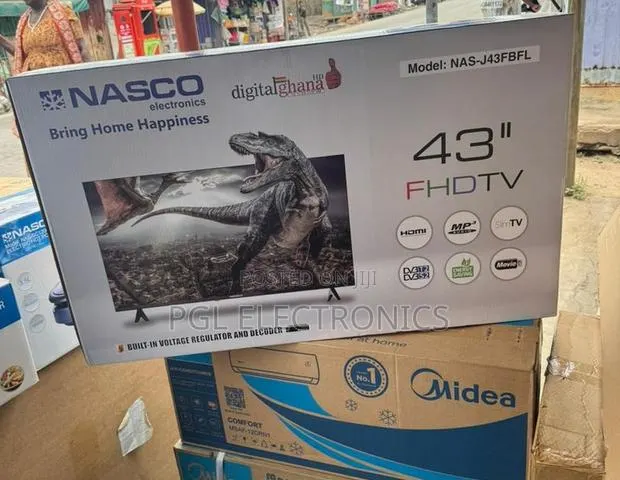 Nasco FHD Led 43" Digital Satellite Tv | Hdmi | Vga | Usb · Photo 1