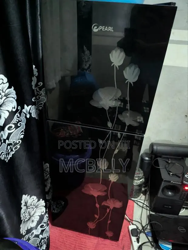 Pearl Glassy Black Fridge · Photo 1